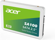Acer SA100 120GB 3D NAND SATA 2.5 - inch Internal SSD - SWIFT PERIPHERALSBL.9BWWA.101