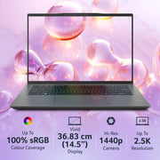 ACER SWIFT GO 14 AI NX.KYXSI.001 [X1P - X PLUS SNAPDRAGON/16GB/512GB SSD/WIN11 HOME+MSO/14.0 INCH/INTEGRATED GRAPHICS /1 YEAR(S)/GREY] - SWIFT PERIPHERALS1092084