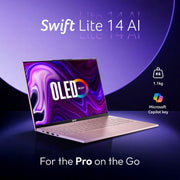 ACER SWIFT LITE NX.DB8SI.001 [ULTRA5 - 115U/16GB/512GB SSD/WIN11 HOME+MS24/14.0"/INTEGRATED GRAPHICS/1 YEAR(S)/SUNSET COPPER] - SWIFT PERIPHERALS1094686