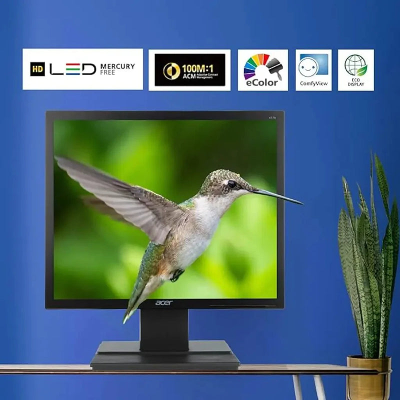 Acer V176L 17" 60Hz 5ms SXGA Resolution LED Monitor - SWIFT PERIPHERALSV176L