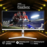 Acer XZ306CX 29.5" 2560x1080 200Hz 1ms Ultrawide Curved Gaming Monitor - White - SWIFT PERIPHERALSXZ306CX