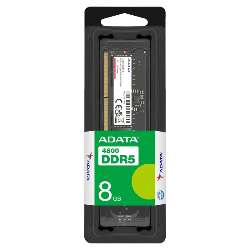 ADATA 8GB DDR5 RAM 4800MHz CL40 SO - DIMM Laptop Memory - SWIFT PERIPHERALSAD5S48008G-S