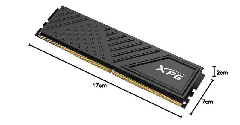 ADATA DDR4 16GB XPG 3200MHZ D35 GAMMIX BLACK (AX4U320016G16A - SBKD35) - SWIFT PERIPHERALS1091849