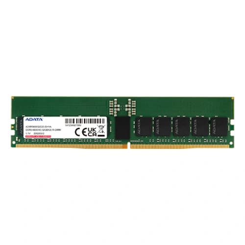 ADATA DDR5 RAM R - DIMM 16GB 5600MHz CL46 ECC Workstation Server NAS Memory - SWIFT PERIPHERALSAX4U560016G10-SHYA