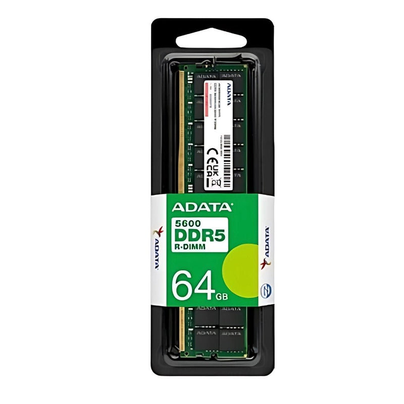 ADATA DDR5 RAM R - DIMM 64GB 5600MHz CL46 ECC Server Workstation NAS Memory - SWIFT PERIPHERALSAD5R560064G40-SHYA