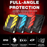 ADATA HD710 Pro 2TB 3.5 inch/8.89 cm SATA III External Hard Drive/HDD with IP65 Rating Black, for Windows with Waterproof and Shockproof Technology - SWIFT PERIPHERALSAHD710P-2TU31-CBK