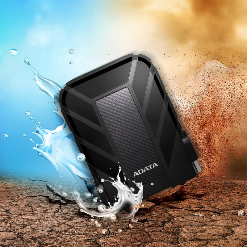 ADATA HD710 Pro 5TB USB SATA III USB 3.1 External Portable Shockproof Hard Disk Drive - Black - SWIFT PERIPHERALSAHD710P-5TU31-CBK