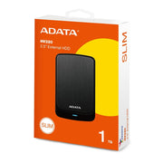 ADATA HV320 1TB USB 3.2 External Portable Hard Disk - Black - SWIFT PERIPHERALSAHV320-1TU31-CBK