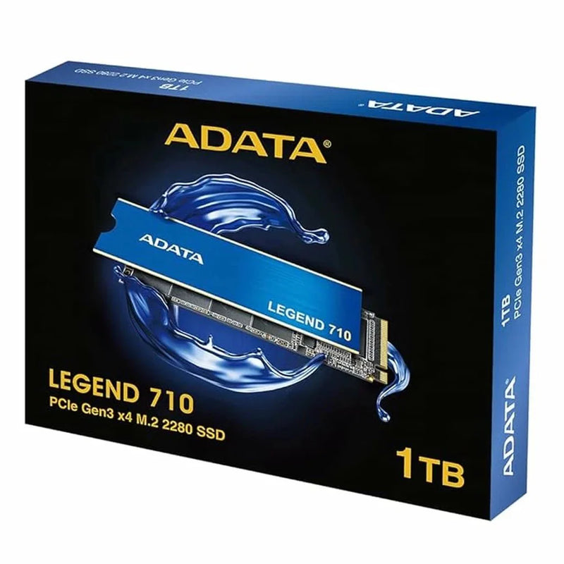 ADATA LEGEND 710 1TB M.2 PCIe Gen3 NVMe Internal SSD with Heatsink - SWIFT PERIPHERALSALEG-710-1TCS