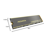 ADATA LEGEND 850 LITE 2TB PCIe Gen4 NVMe M.2 Internal Solid State Drive - SWIFT PERIPHERALSALEG-850L-2000GCS