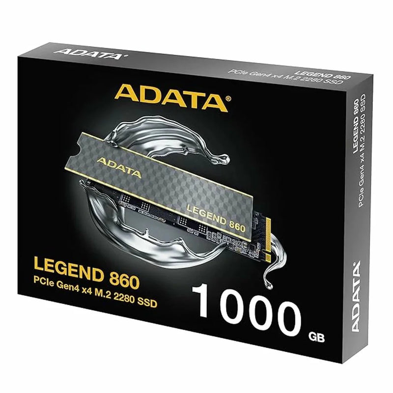 ADATA LEGEND 860 1000GB PCIe Gen4 NVMe Internal SSD for PS5 & Creators - SWIFT PERIPHERALSSLEG-860-1000GCS