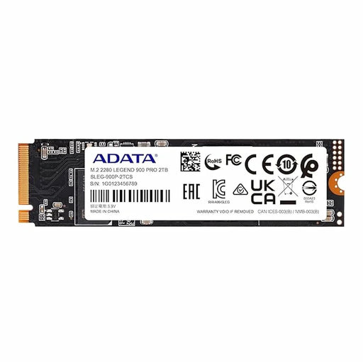 ADATA LEGEND 900 PRO 2TB PCIe Gen4 x4 M.2 2280 Internal SSD - SWIFT PERIPHERALSSLEG-900P-2TCS