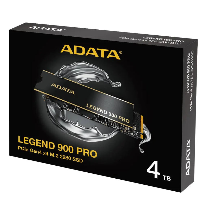 ADATA LEGEND 900 PRO 4TB PCIe Gen4 NVMe M.2 Internal SSD - SWIFT PERIPHERALSSLEG-900P-4TCS