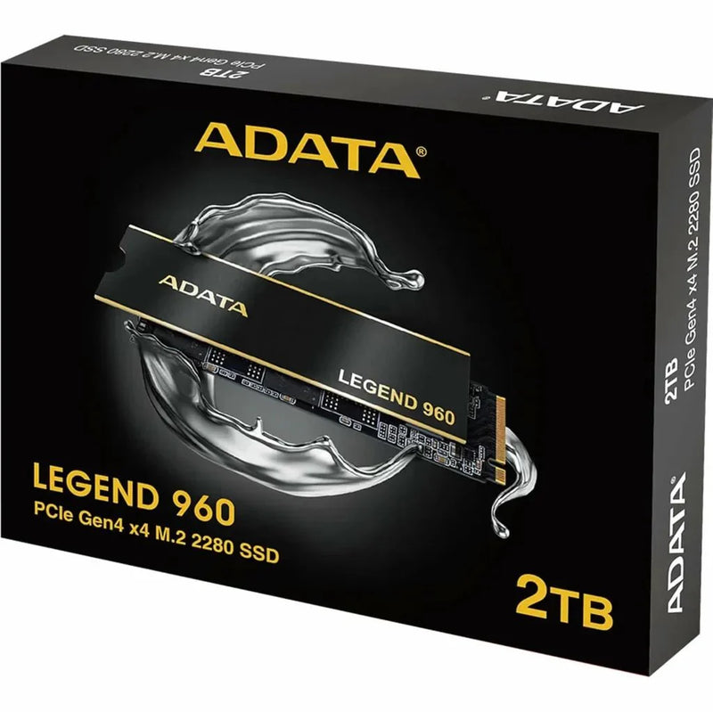 ADATA LEGEND 960 2TB PCIe Gen4 x4 M.2 NVMe Internal SSD with Heatsink - SWIFT PERIPHERALSALEG-960-2TCS