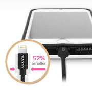 ADATA MFI Certified Lightning Micro USB Data Cable for Apple Devices - Black - SWIFT PERIPHERALSADM-I200B
