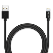 ADATA MFI Certified Lightning Micro USB Data Cable for Apple Devices - Black - SWIFT PERIPHERALSADM-I200B