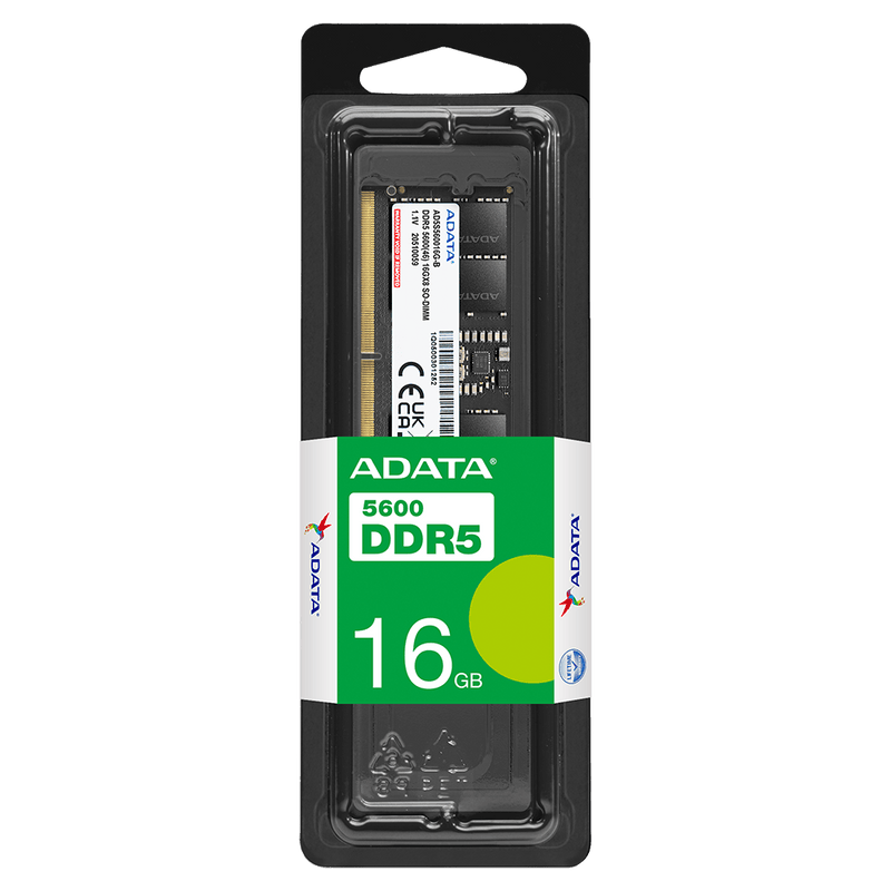 ADATA Premier 16GB DDR5 RAM 5600MHz CL46 U - DIMM ECC Desktop Memory Module - SWIFT PERIPHERALSAD5U560016G-S