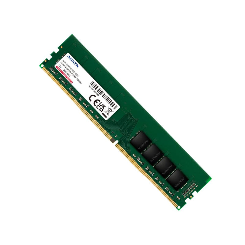 ADATA Premier 32GB DDR4 RAM 3200MHz CL22 U - DIMM Desktop Memory Module - SWIFT PERIPHERALSAD4U320032G22-SGN