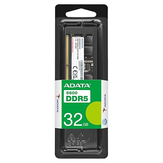 ADATA Premier 32GB DDR5 RAM 5600MHz CL46 U - DIMM Desktop Memory Module - SWIFT PERIPHERALSAD5U560032G-S