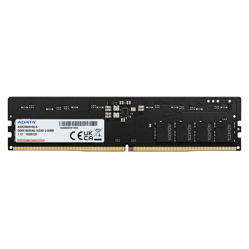 ADATA Premier 8GB DDR5 RAM 5600MHz CL46 U - DIMM Desktop Memory Module - SWIFT PERIPHERALSAD5U56008G-S
