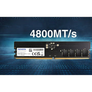 ADATA Premier Series 16GB DDR5 RAM 4800MHz CL40 UDIMM Desktop Memory - SWIFT PERIPHERALSAD5U480016G-S