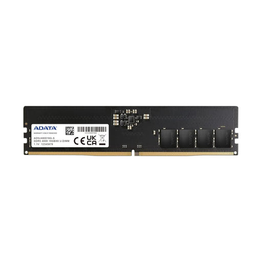 ADATA Premier Series 16GB DDR5 RAM 4800MHz CL40 UDIMM Desktop Memory - SWIFT PERIPHERALSAD5U480016G-S
