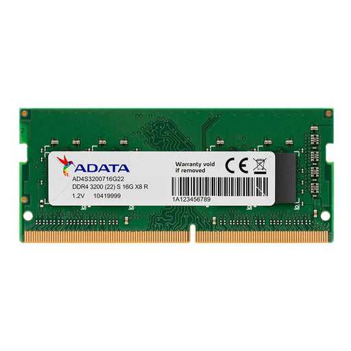 ADATA Series 16GB DDR4 RAM 3200MHz Laptop Memory - SWIFT PERIPHERALSAD4S320016G22-SGN