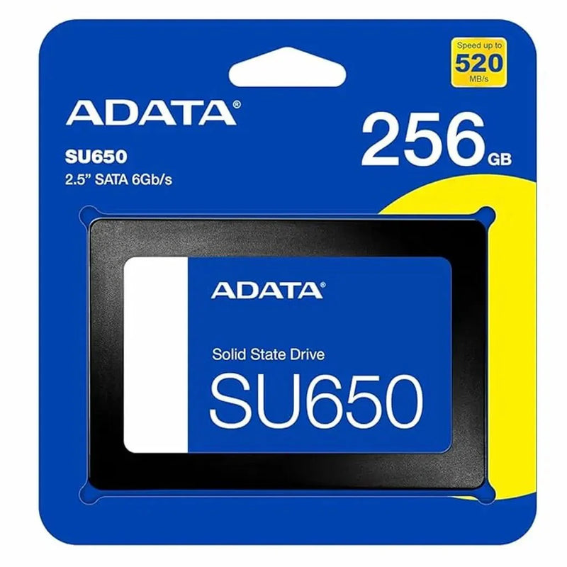 ADATA Ultimate SU650 256GB 3D NAND SATA Internal Solid State Drive - SWIFT PERIPHERALSASU650SS-256GT-R