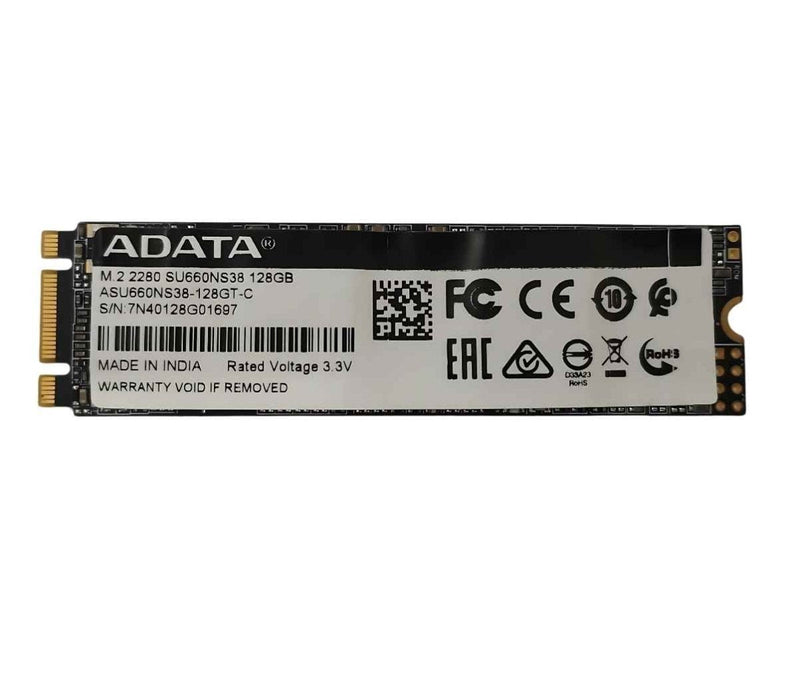 ADATA Ultimate SU660 128GB 2.5" M.2 SSD with 3D NAND 550MB/s Speed Shock Resistance - SWIFT PERIPHERALSASU660NS38-128GT-C