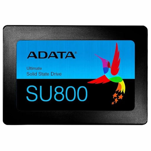 ADATA SU800 512GB SATA internal solid state drive with blue label and hummingbird graphic