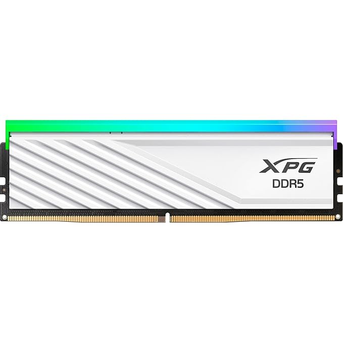 ADATA XPG DDR5 32GB 6000 MHZ (CL30 - 40 - 40) LANCER BLADE RGB WHITE AX5U6000C3032G - SLABRWH - SWIFT PERIPHERALS1091877