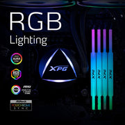 Adata XPG LANCER 32GB DDR5 RAM 6000MHz CL30 RGB Gaming Desktop Memory - SWIFT PERIPHERALSAX5U6000C3032G-CLARBK