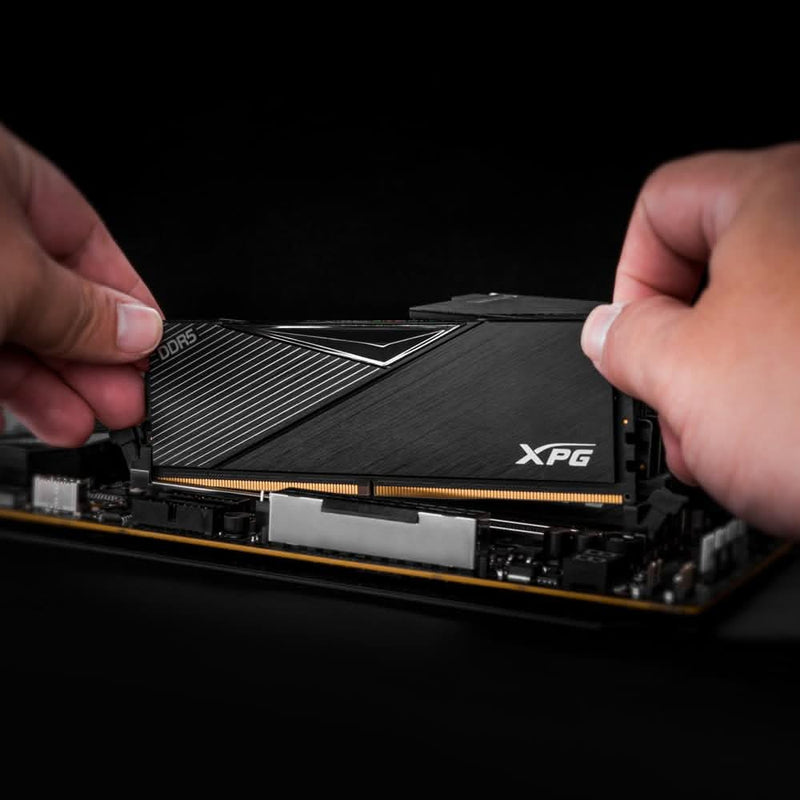 ADATA XPG LANCER DDR5 5600MHZ 16GB (1X16GB) CL 46 - 45 - 45 U - DIMM DESKTOP MEMORY RAM - AX5U5600C4616G - CLABK (BLACK) - SWIFT PERIPHERALS1092924