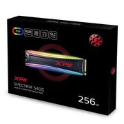 ADATA XPG SPECTRIX S40G 256GB M.2 2280 RGB Gaming Internal SSD - SWIFT PERIPHERALSAS40G-256GT-C