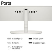 AIO HP 22 DG0153IN [N100 - INTEL/8GB/512GB SSD/WIN11 HOME+MSO/22.0 INCH/INTEGRATED GRAPHICS /1 YEAR(S)//WHITE] - SWIFT PERIPHERALS1089044