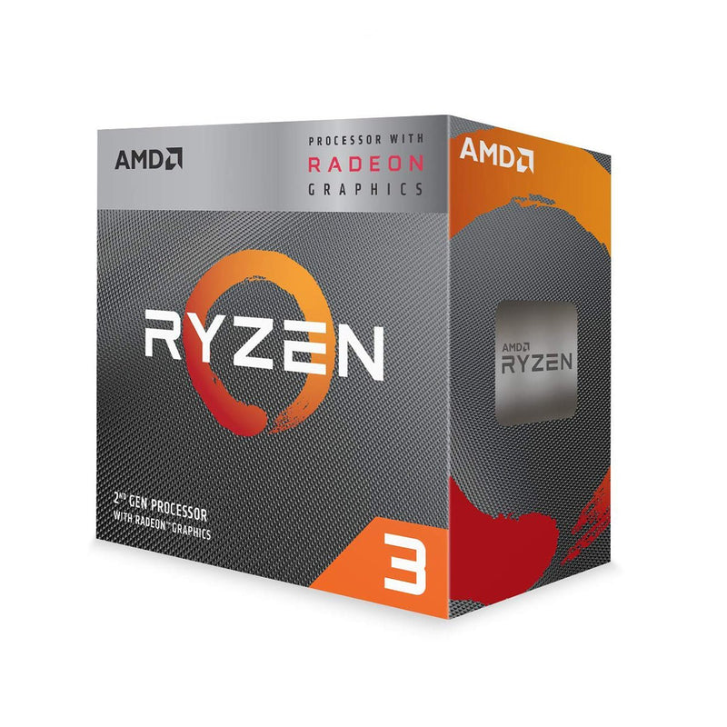 AMD Ryzen 3 3200G 4 Cores 4 Threads 3.6GHz 6MB Cache AM4 Socket 64 - Bit Desktop Processor - SWIFT PERIPHERALSYD3200C5FHBOX