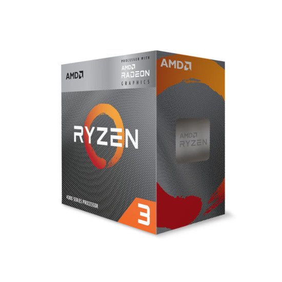 AMD Ryzen 3 4300G 4 Cores 8 Threads 3.8GHz 4MB L3 Cache AM4 Socket 64 - Bit Desktop Processor - SWIFT PERIPHERALS100-100000144BOX