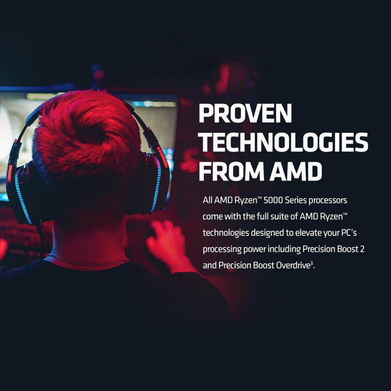 AMD Ryzen 5 5500GT 6 Cores 12 Threads 3.6GHz 16MB Cache AM4 Socket 64 - Bit Desktop Processor - SWIFT PERIPHERALS100-100001489BOX