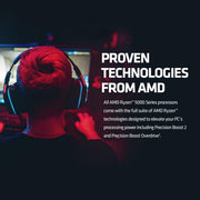AMD Ryzen 5 5600GT 6 Cores 12 Threads 4.6GHz 19MB Cache AM4 Socket 64 - bit Desktop Processor - SWIFT PERIPHERALS100-100001488BOX