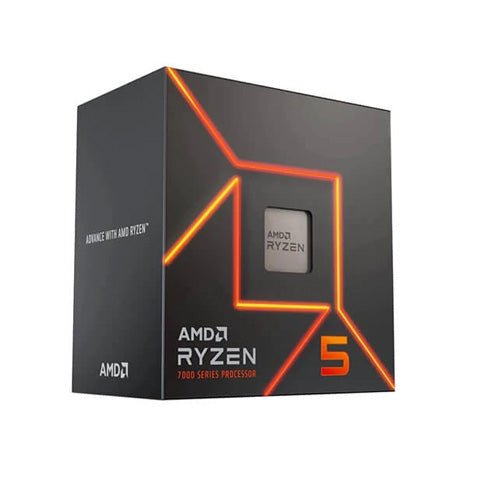 AMD Ryzen 5 7600 6 Cores 12 Threads 5.1GHz 38MB Cache AM5 Socket Radeon Graphics Desktop Processor - SWIFT PERIPHERALS100-100001015BOX