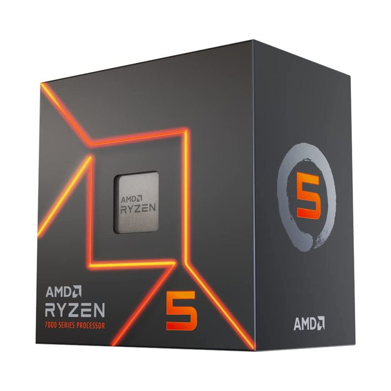 AMD Ryzen 5 7600 6 Cores 12 Threads 5.1GHz 38MB Cache AM5 Socket Radeon Graphics Desktop Processor - SWIFT PERIPHERALS100-100001015BOX