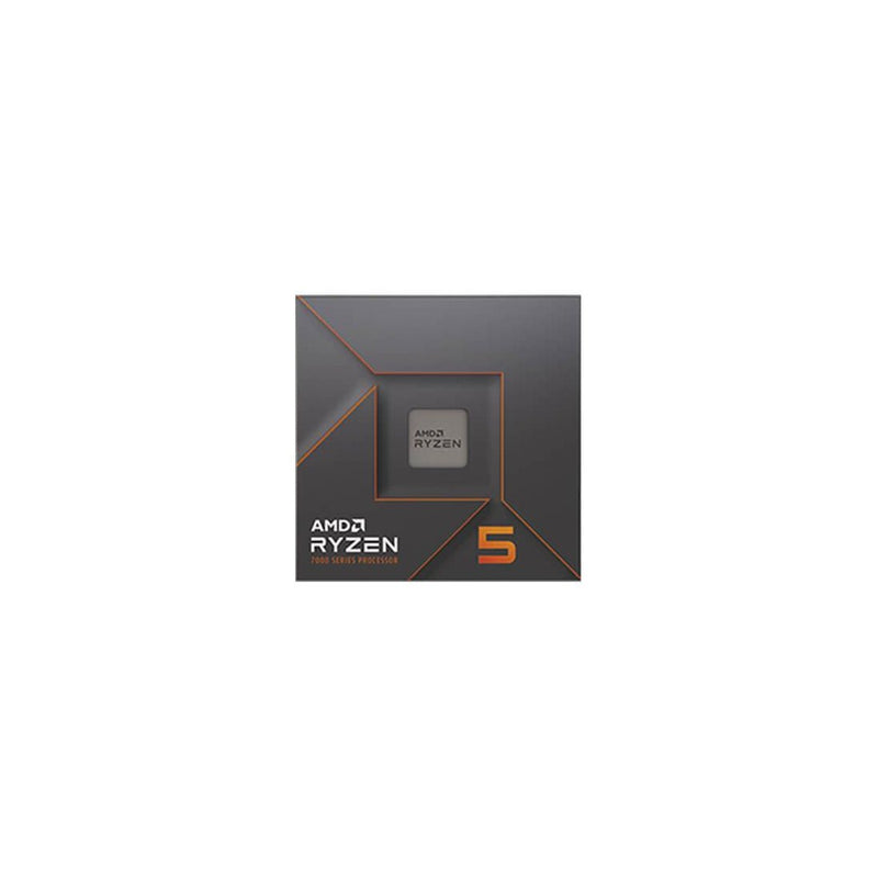 AMD Ryzen 5 7600X Desktop Processor 6 Cores up to 5.3GHz 38MB Cache AM5 Socket with Radeon Graphics - SWIFT PERIPHERALS100-100000593WOF