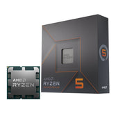AMD Ryzen 5 7600X Desktop Processor 6 Cores up to 5.3GHz 38MB Cache AM5 Socket with Radeon Graphics - SWIFT PERIPHERALS100-100000593WOF