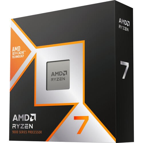AMD Ryzen 7 9800X 3D 8 Cores 16 Threads 5.2GHz 104MB Cache AM5 Socket Desktop Processor - SWIFT PERIPHERALS100-100001084WOF