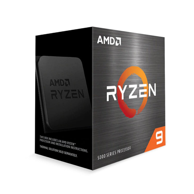 AMD Ryzen 9 5900X Desktop Processor 12 Cores up to 4.8GHz 70MB Cache AM4 Socket - SWIFT PERIPHERALS100-100000061WOF