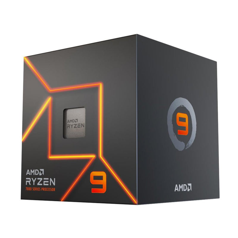 AMD Ryzen 9 7900 Desktop Processor 12 Cores up to 5.4GHz 76MB Cache AM5 Socket with Radeon Graphics - SWIFT PERIPHERALS100-100000590BOX