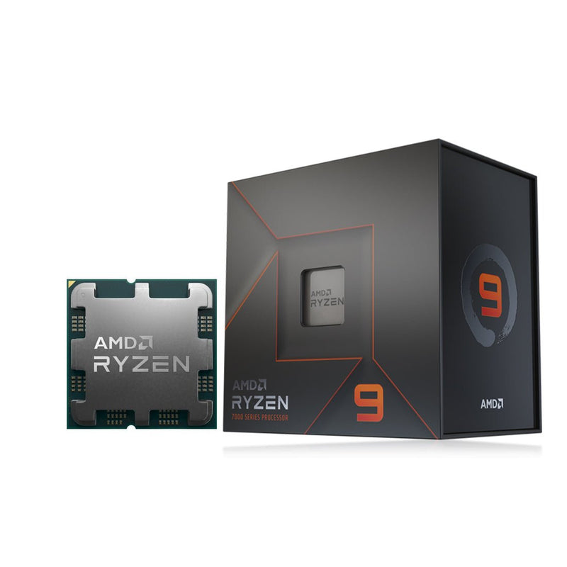 AMD Ryzen 9 7900X Desktop Processor 12 Cores up to 5.6GHz 76MB Cache AM5 Socket with Radeon Graphics - SWIFT PERIPHERALS100-100000589WOF