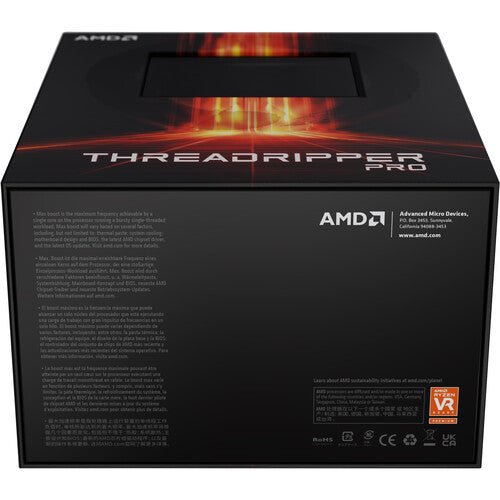 AMD Ryzen Threadripper Pro 5995WX 64 Cores 128 Threads 4.5GHz 299MB Cache Desktop Processor - SWIFT PERIPHERALS100-100000444WOF