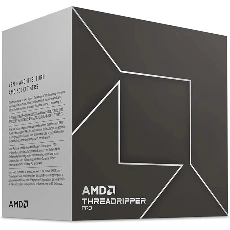 AMD Ryzen Threadripper PRO 7995WX Tray 96 Core, 192 Thread, Zen 4, 5.1 GHz Boost, PCIe 5.0, sWRX9 Workstation Processor - SWIFT PERIPHERALSAMD 7995WX THREADRIPPER TRAY