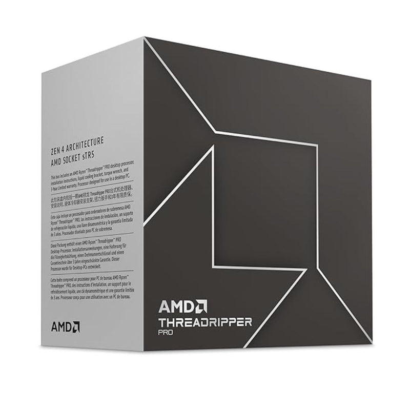 AMD Threadripper PRO 7965WX 24 Core 5.3GHz Workstation Desktop Processor (TRAY) - SWIFT PERIPHERALS7965WX